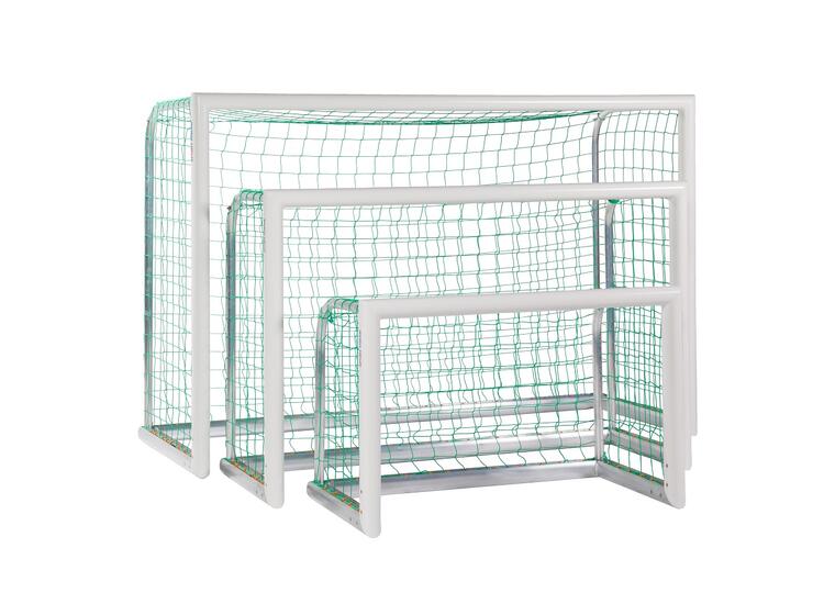 Fotbollsmål Mini Aluminium Helsvetsat 1,20 x 0,80m | Maska 10 cm | Grön 