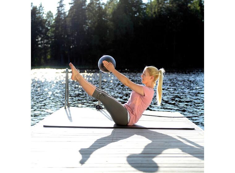 Sissel Pilates Softboll 26 cm | Grå pilatesboll 
