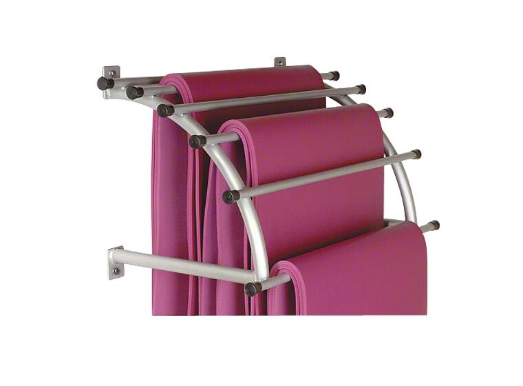 Väggstativ för yoga och gymnastikmattor 95x47x54 cm | ca 15 träningsmattor 
