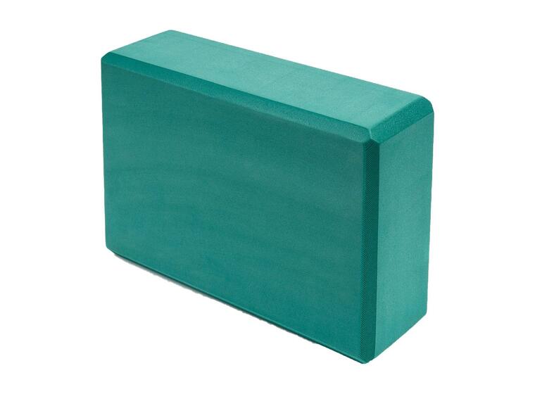 Yogablock i EVA skum | Mjuk 225 x 150 x 75 mm | Grön 