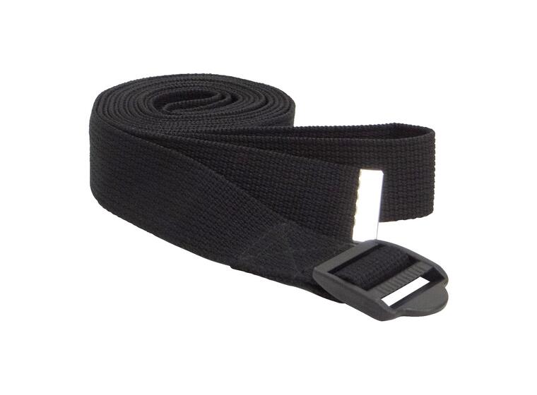 Yogabälte med justerbart spänne 244 cm 