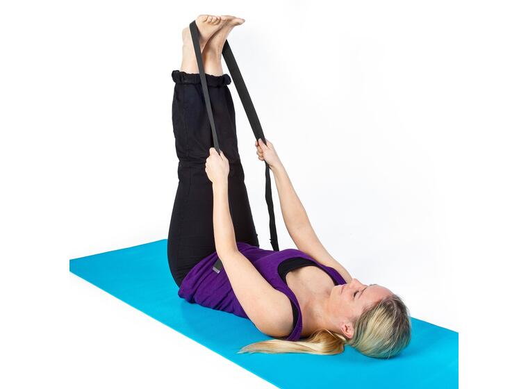 Yogabälte med justerbart spänne 244 cm 
