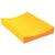 Wesco | Kaareva hoitoalusta | Keltainen 70 x 50 x 5/10 cm 