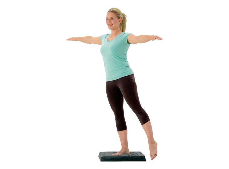 Balanskudde Sissel Balance Fit Svart 50 x 41 x 6 cm | Även för vatten 