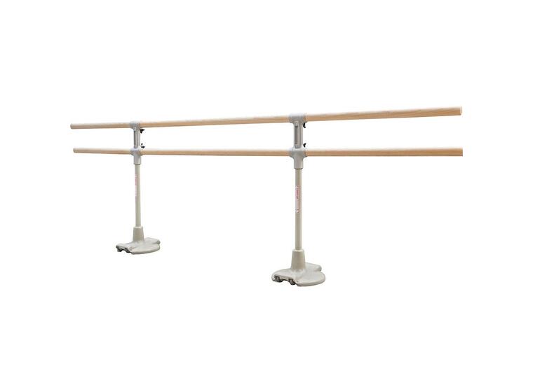 Balettstänger Braig fristående m/hjul 51/41 cm | längd 350 cm | oval profil 