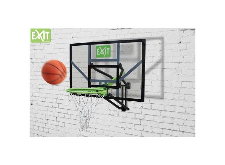 Basketkorg EXIT Galaxy väggmonterad Komplett set | justerbar korg och platta