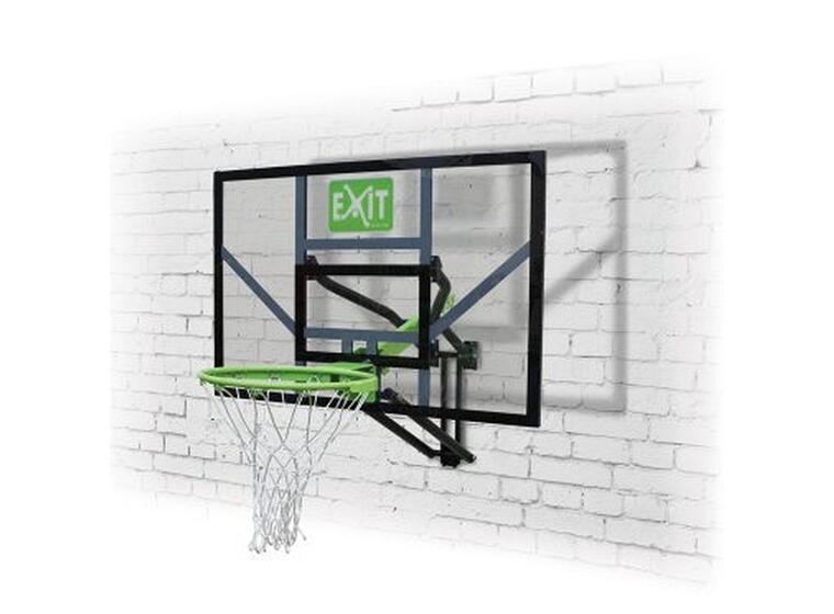 Basketkorg EXIT Galaxy väggmonterad Komplett set | justerbar korg och platta 