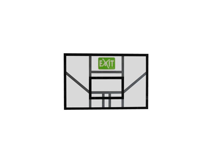 Basketplatta  EXIT Galaxy Grön/Svart bollplatta