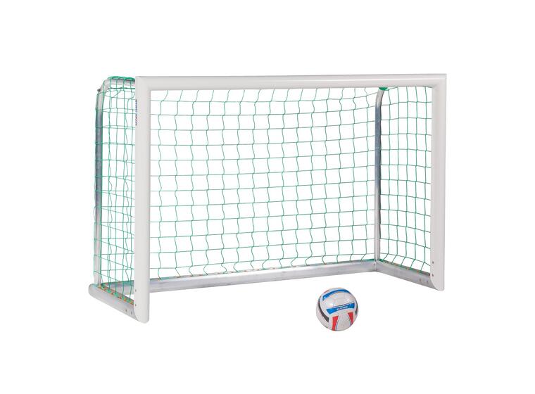 Fotbollsmål Mini Aluminium Helsvetsat 1,80 x 1,20m | Maska 10 cm | Grön 