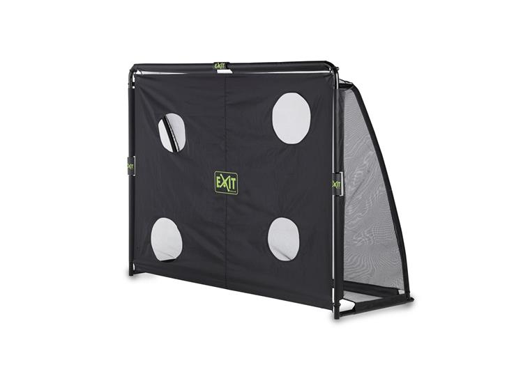 Fotbollsmål i stål EXIT Coppa 220x170cm | Trädgårdsmål | Svart