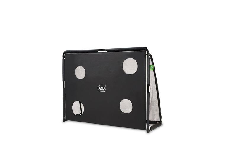 Fotbollsmål i stål EXIT Coppa 220x170cm | Trädgårdsmål | Svart 