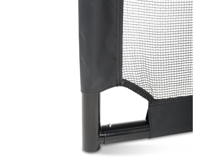Fotbollsmål i stål EXIT Coppa 220x170cm | Trädgårdsmål | Svart 