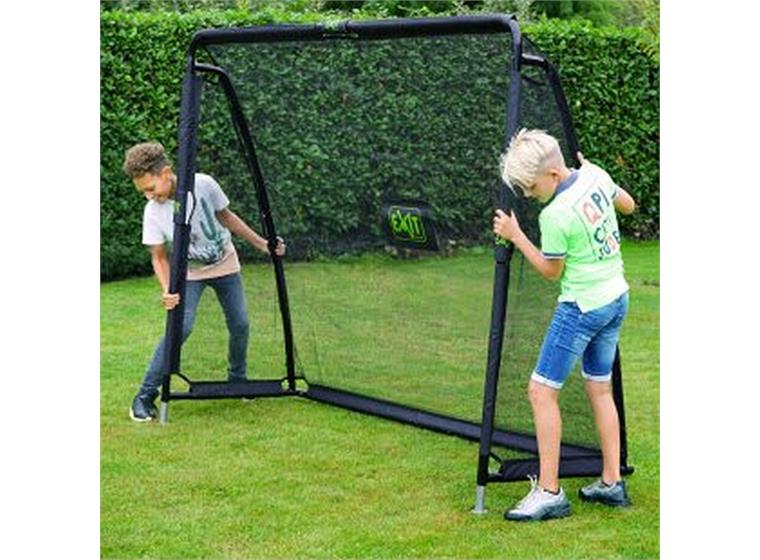 Fotbollsmål i stål EXIT Coppa 220x170cm | Trädgårdsmål | Svart