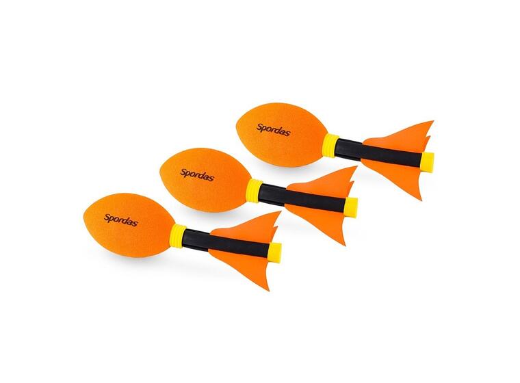 Kastraket Mini | 3 st Träna kaströrelser Miniraketer 
