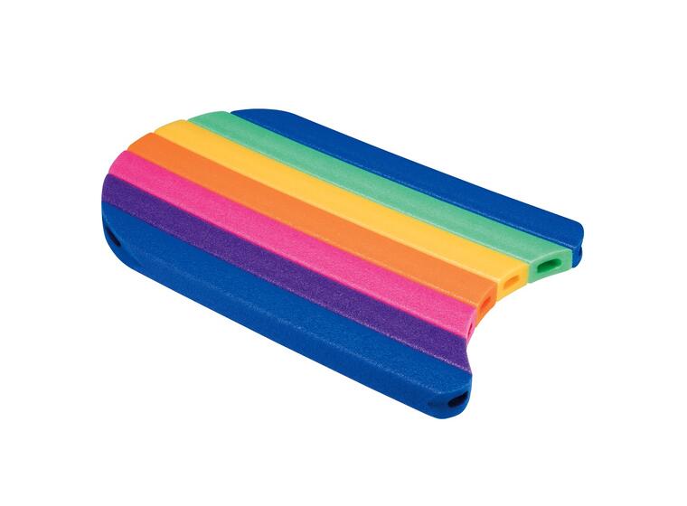 Kickboard 48x30x3,0 cm Simbräda Simplatta i regnbågens färger 