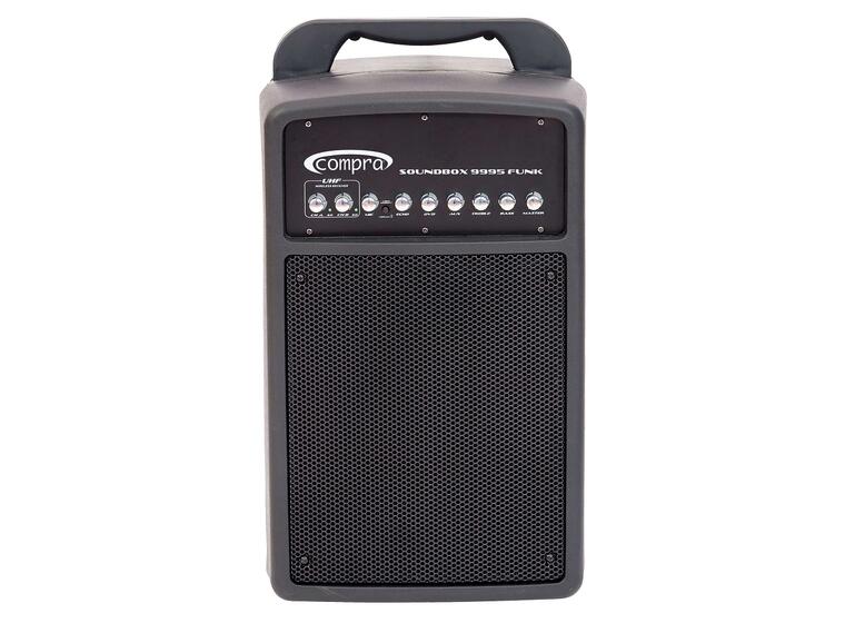 Musikanläggning Soundbox 100 w Batteri och nätdrift 