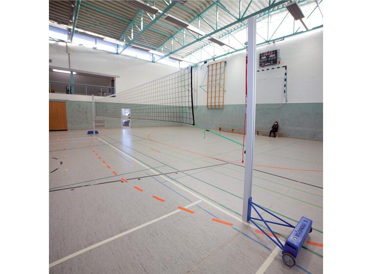 Portabla volleybollstolpar Mobila stolpar för volleyboll | 2 st. 