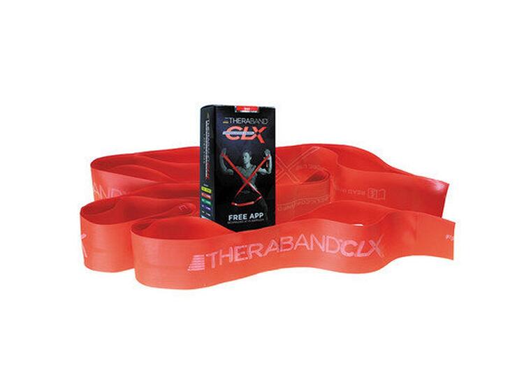 TheraBand CLX 11 Loops träningsband 1 st. | Röd Medel motstånd 
