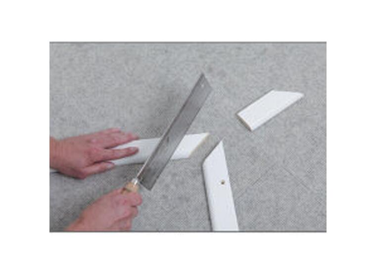 Tillbehör för Spegel  Spegellist Vit 210 x 5 x 1,5 cm 