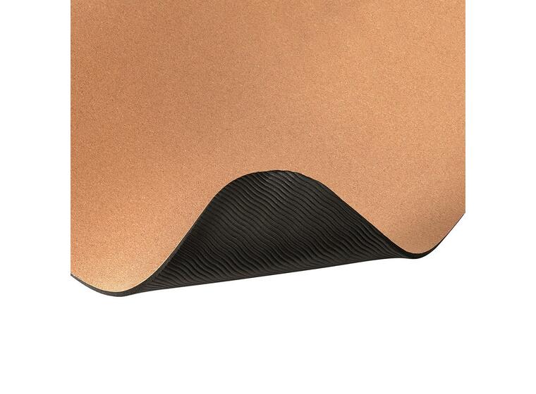 Yogamatta Kork med bärrem 183 x 61 x 0,6 cm 