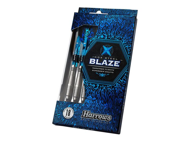 Dartpilar Blaze Softtip Inox Steel (3) 18 gram - till elektronisk dart 