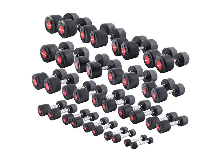 Hantelset | Gummerade hantlar |18st par 1-30 kg 