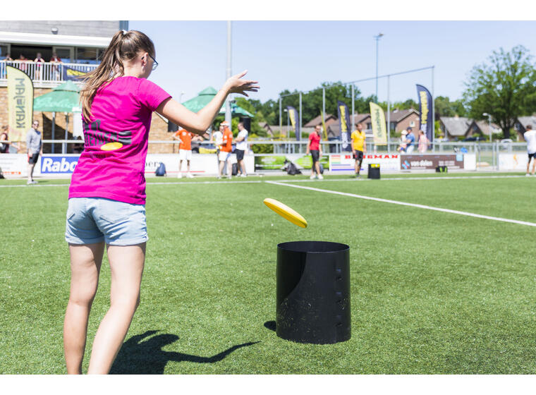 KanJam® Frisbeespe l4 personer Aktivitet för skola fritid och trädgård 