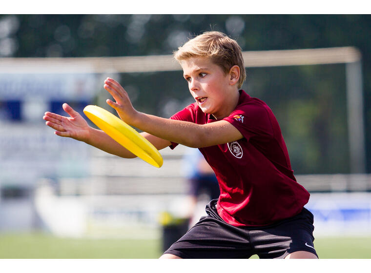 KanJam® Frisbeespe l4 personer Aktivitet för skola fritid och trädgård 