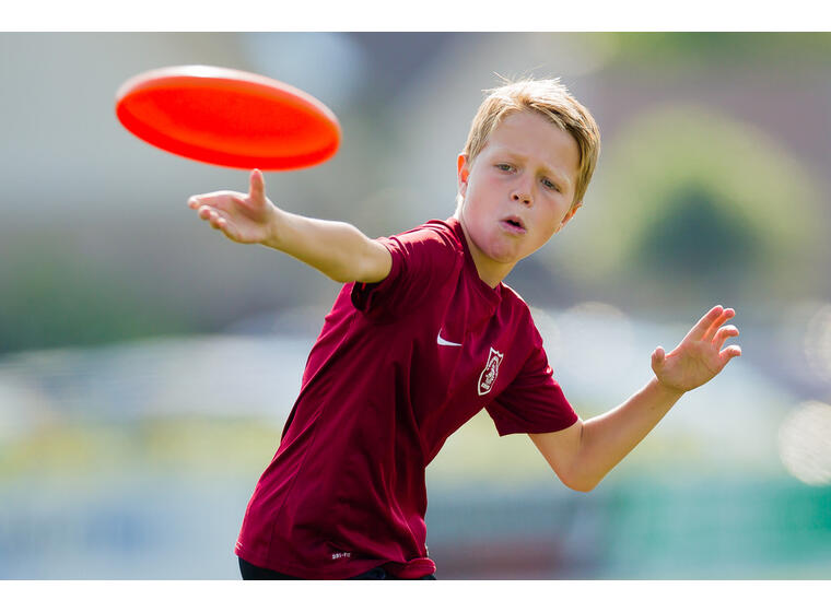 KanJam® Frisbeespe l4 personer Aktivitet för skola fritid och trädgård 