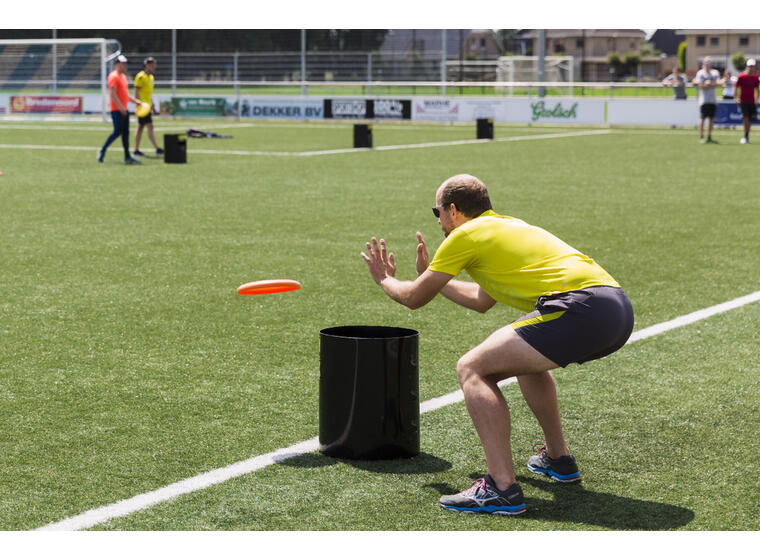 KanJam® Frisbeespe l4 personer Aktivitet för skola fritid och trädgård 