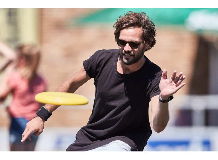 KanJam® Frisbeespe l4 personer Aktivitet för skola fritid och trädgård 