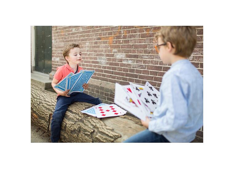 Kortlek i jätteformat 29 x 21 cm Gigantisk kortlek för spel och lek 