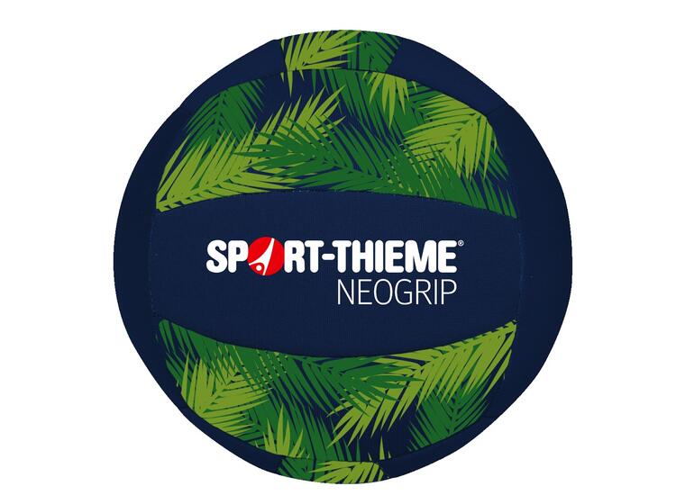 Neoprenboll 22 cm | Grön/Blå För inomhus och utomhusspel Strl 5 