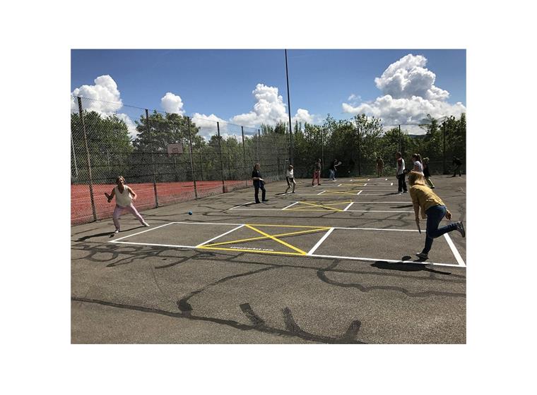 Streetracket set Klassuppsättning 24 racket | 24 bollar | häfte | väska
