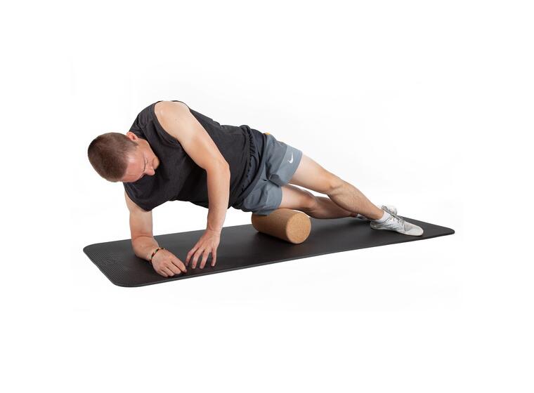 Yogarulle i kork  30x10 cm Fasciarulle 