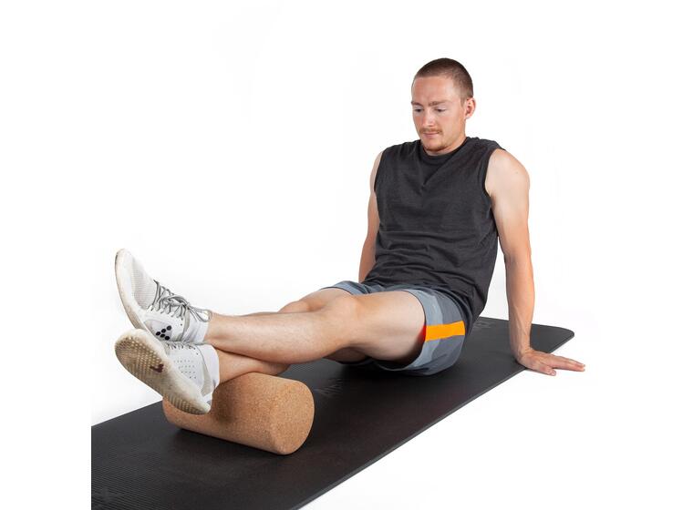 Yogarulle i kork  30x10 cm Fasciarulle 