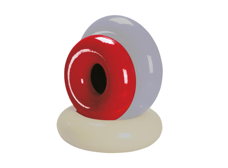 Badring Dan float ø 80 cm röd flytring 