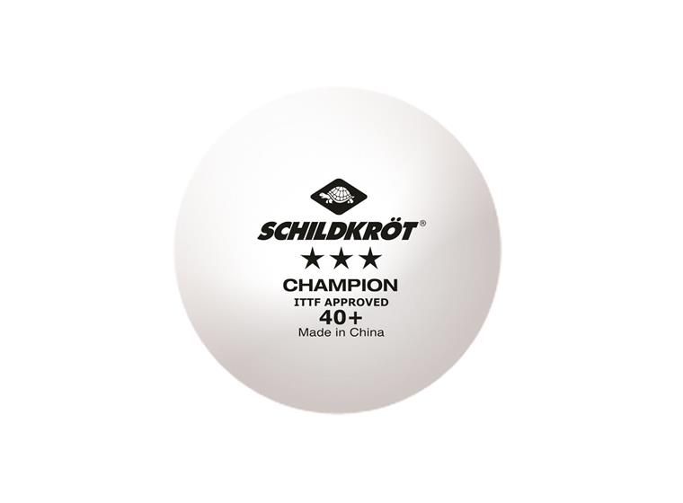 Bordtennisbollar Schildkröt Champion 3st ITTF godkänd 3 stjärnig