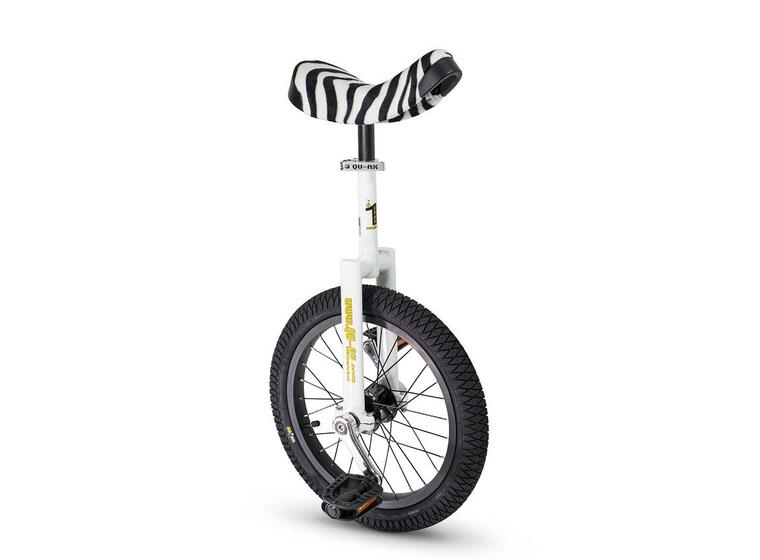 Enhjuling Qu-Ax Luxus 16 | Vit Minimum benlängd: 55 cm 