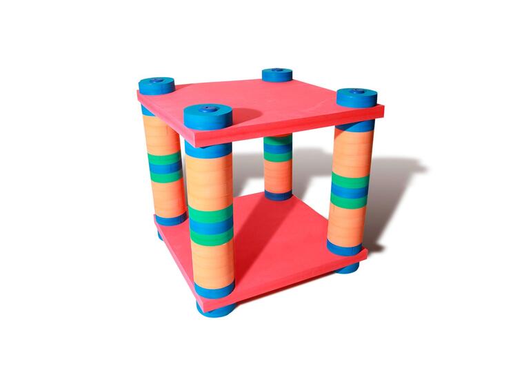 Flytande Lekhus / Borg Flotte storlek: 98x98x99 cm 