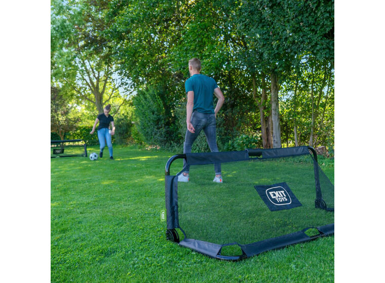Fotbollsmål EXIT Panna ihopfällbart 150 x 60 cm | Set med 2 mål