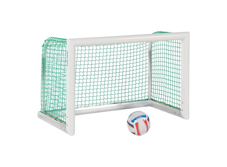 Fotbollsmål Mini Aluminium Helsvetsat 1,20 x 0,80m | Maska 4,5 cm | Grön 