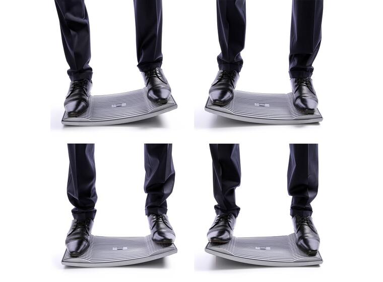 Gymba Standing Board Aktiverar musklerna när du jobbar 