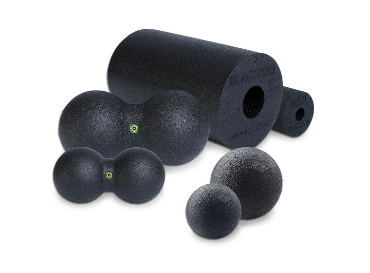 Massageset | Blackroll | ST Fascia 2  rullar | 4  massagebollar 