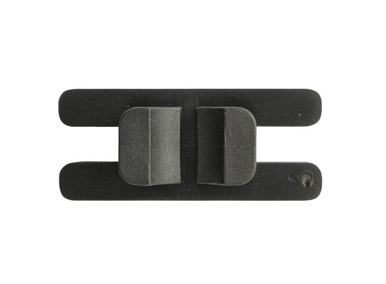 Nätkrok i plast för målburar | 10 st 26x10x4 mm | Svart 