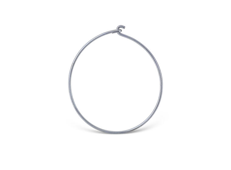 Ring för axelband/västar Förvaringsring för lekband i metall 