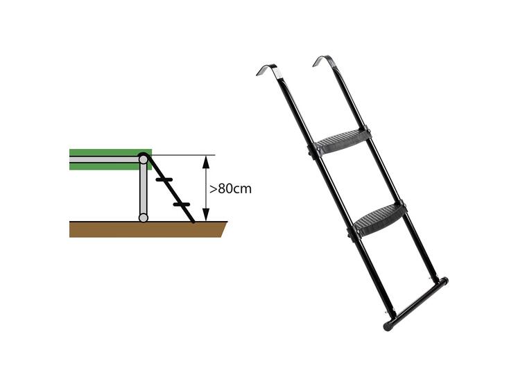 Tillbehör EXIT stege För ramar med höjd över 80 cm 