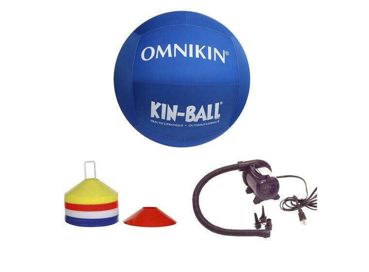 KIN-BALL paket 1 st boll 1 st pump 40 st koner 