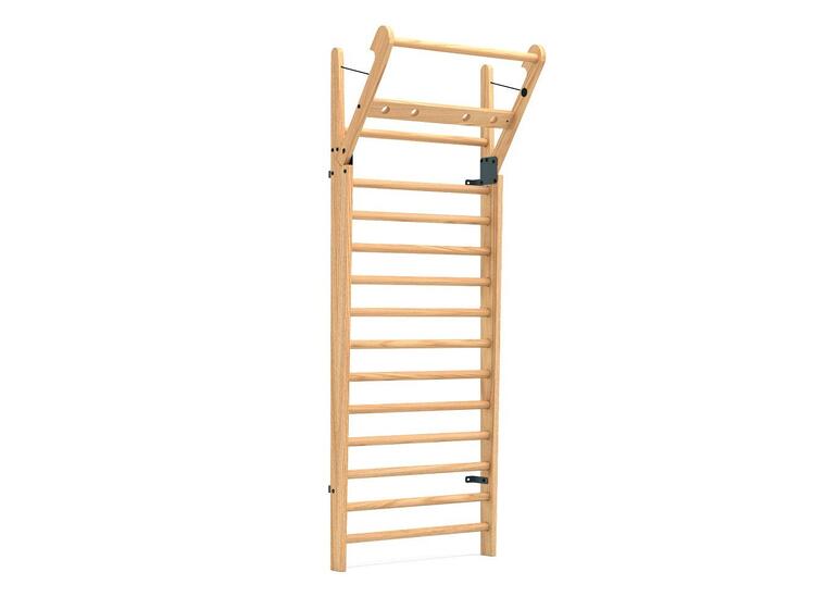 Ribbstol med Pull up stång 230x80 cm 14 st ribbor | Ask 