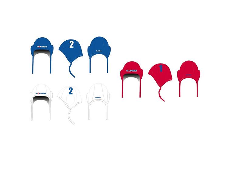 Vattenpolomössor set Vitt set